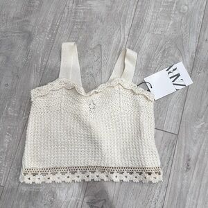 Zara knit top